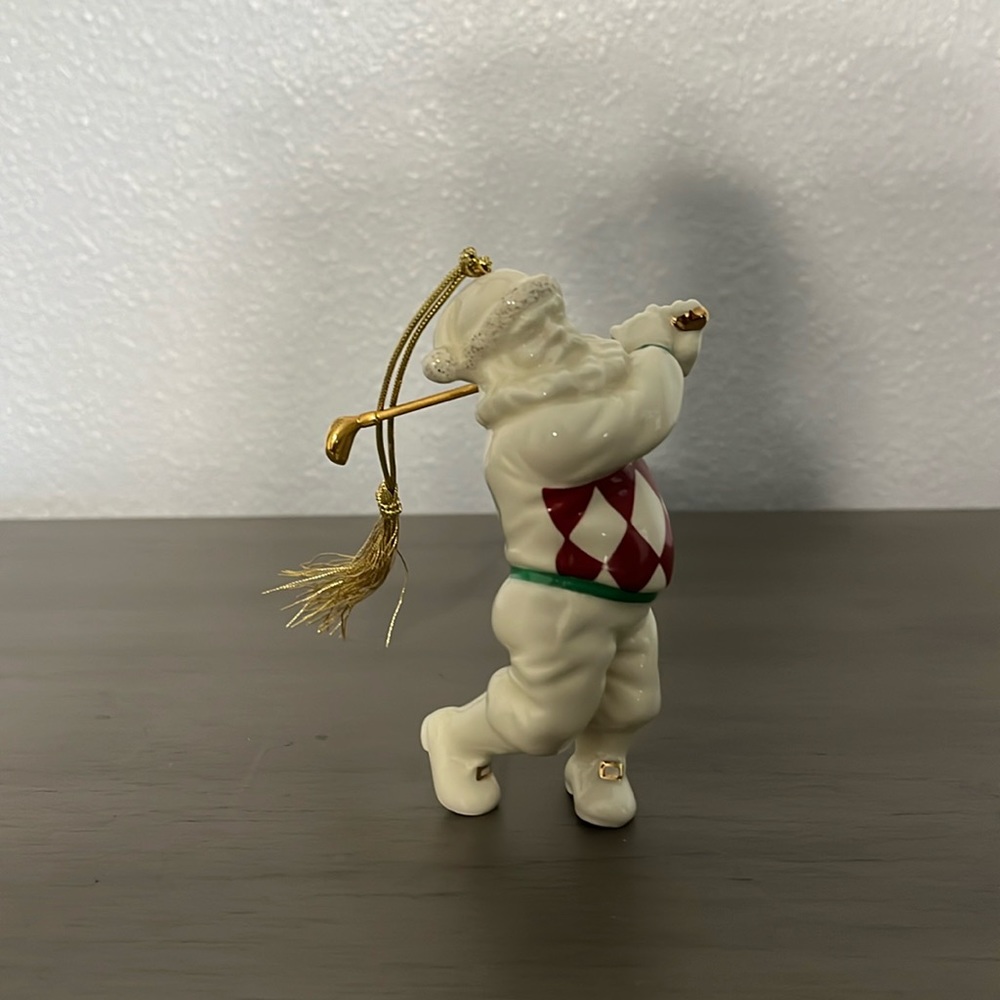Lenox Golfing Santa